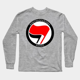 Kontraŭfaŝisma agado Long Sleeve T-Shirt